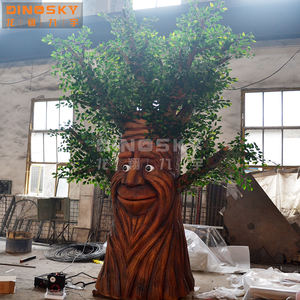 Albero personalizzato animatronics parco divertimenti pianta artificiale natale decorazione magica albero parlante con i movimenti e la voce - Product Image 5