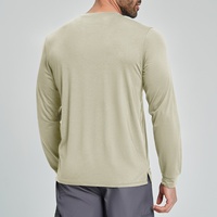 Hauts de sport respirants et anti-humidité en polaire doux pour la peau, à manches longues, pour hommes et femmes adultes, idéaux pour le fitness et les activités de plein air.