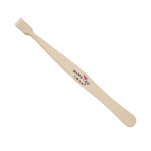 Cils inférieurs individuels professionnels en acier inoxydable <span class=keywords><strong>de</strong></span> précision, courbés et pointus, avec logo personnalisé pour marque privée, pour pose DIY - Product Image 1