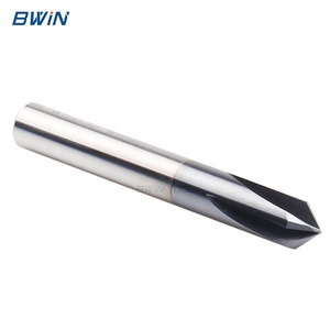 <span class=keywords><strong>Fraise</strong></span> <span class=keywords><strong>à</strong></span> <span class=keywords><strong>chanfreiner</strong></span> <span class=keywords><strong>à</strong></span> trois arêtes en carbure BWIN 3 4 Flutes HRC45 en acier au tungstène revêtu - Product Image 2