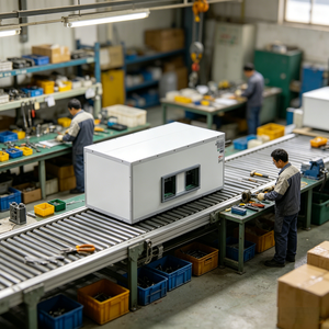 เครื่องปรับอากาศแบบระบายความร้อนด้วยอากาศ TICA สำหรับระบบลมกลับ ใช้ได้กับท่อลมยาว เหมาะสำหรับอาคารพาณิชย์ขนาดใหญ่ ความจุสูง เหมาะสำหรับลา - Product Image 6