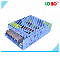 Tension d'entrée 220V~110VAC, sortie simple 24V 2A 2.5A 50W 60W, haute efficacité avec garantie de 3 ans pour les modules de guirlandes lumineuses LED