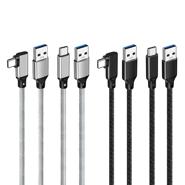 Braided USB 3.2 Gen 2 Type C Cable 10Gbps 3A 60W Fast Charging Fast Data Transfer Cord Multiple Lengths 0.5M-3M