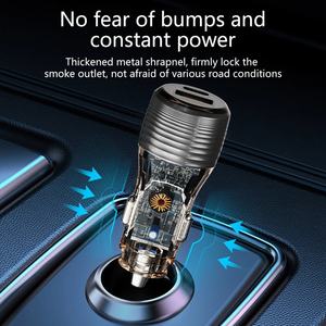 Cargador Rápido para Auto de 38W 51W 90W, Adaptador Tipo-C USB de Doble Puerto, <span class=keywords><strong>Mini</strong></span> Cargador para Teléfono Móvil y Cámara con PD QC3.0 - Product Image 5