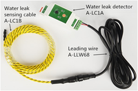 Kabel Deteksi Kebocoran Air Dalam Ruangan 2pin dengan Sistem Alarm Strobo TCP/IP