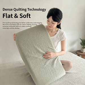 Taie d'oreiller 100 % coton, entièrement enveloppante, housse de coussin <span class=keywords><strong>tout</strong></span> compris <span class=keywords><strong>pour</strong></span> usage domestique en dortoir individuel - Product Image 3