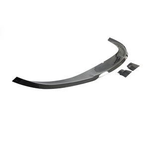 3 Pièces Lèvre de pare-chocs avant en fibre de carbone 9J1 pour <span class=keywords><strong>Porsche</strong></span> 9J1 <span class=keywords><strong>Taycan</strong></span> <span class=keywords><strong>S</strong></span>/4S Sedan 4-Door 2019 - 2024 - Product Image 3