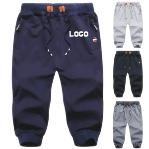 Pantalones Cortos Deportivos Personalizados para Hombre, Talla Grande, Cintura Media, con Cordón, Ecológicos, Transpirables, de Secado Rápido, Ligeros, Corte de Siete Pulgadas - Product Image 1