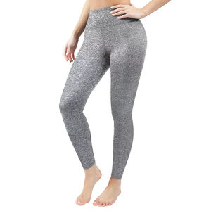 <span class=keywords><strong>Mallas</strong></span> deportivas con forro polar térmico de cintura alta para <span class=keywords><strong>mujer</strong></span>, pantalones ajustados cálidos de invierno con capa base - Product Image 3