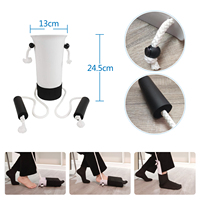 GAIXIE OEM Aide à la mise et au retrait des chaussettes pour personnes âgées avec dispositif d'assistance, outil en plastique facile à utiliser pour les personnes âgées, les seniors et les femmes enceintes