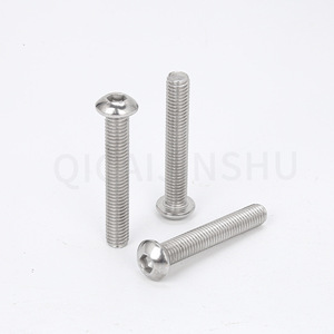 304 Stainless Steel Round Head Socket Cap Screw M3 M4 M5 M6 M8 Metric Threaded <b>Fastener</b> - Product Image 2