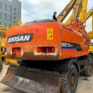 Korea Original Doosan DH210W-7 Wheel Excavator,Original <b>Paint</b>,Good Condition and Low Price,Ready to ship DH210W-7 DH150W-7 - Product Image 5