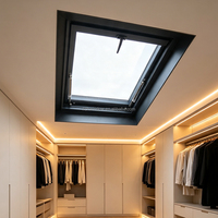 Fenêtres de toit modulaires étanches Skylight pour grenier, puits de lumière de sous-sol, villa, appartement – Fenêtre de toit à ouverture par le haut