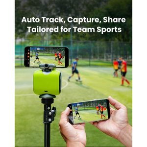 กล้องแอคชั่น XbotGo Chameleon Ai 4K 60FPS ไร้สาย บลูทูธ สำหรับกีฬา ฟุตบอล บาสเกตบอล ใช้สำหรับทีม - Product Image 2