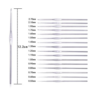 <span class=keywords><strong>SKC</strong></span> 16 pièces 0.5-2.1mm tissage artisanat aiguille pull aiguille à tricoter crochet crochet - Product Image 2