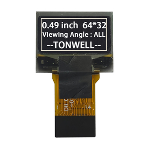Écran <span class=keywords><strong>OLED</strong></span> SSD1315 de 0,49 pouce, 64*32, interface double SPI IIC, petit écran pour panneau de contrôle de maison intelligente IoT - Product Image 1