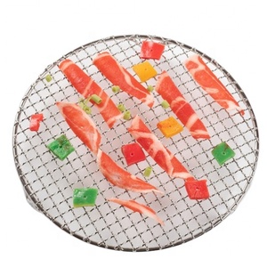 Accesorios de Parrilla de Malla de Alambre Soldada de Acero Antiadherente Redonda Plateada SanXing <span class=keywords><strong>para</strong></span> <span class=keywords><strong>Barbacoa</strong></span> de <span class=keywords><strong>Carbón</strong></span> al Aire Libre y Bandejas <span class=keywords><strong>para</strong></span> Hornear - Product Image 6