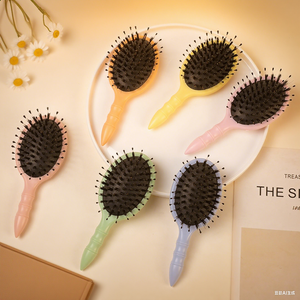 Thời Trang Dễ Thương <span class=keywords><strong>Macaron</strong></span> Trẻ Em Của Túi Khí Lược, Của Phụ Nữ Xách Tay Vẻ Đẹp Trang Điểm, Nhỏ Lông Đệm Không Khí Massage Lược Cho Bé - Product Image 1