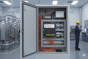 وحدة استشعار درجة الحرارة نوع RS485K مزدوجة الحرارة PT100 مقاومة حرارية NTC درجة صناعية مضادة للتداخل - Product Image 5