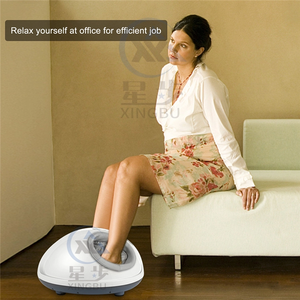 Mini masajeador de pies Shiatsu eléctrico con calor y vibración Máquina de masaje de pies de circulación sanguínea dirigida - Product Image 4