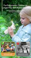 Children's Portable Mini Digital Microscope 1000x Magnification 2-inch Screen 8 LED