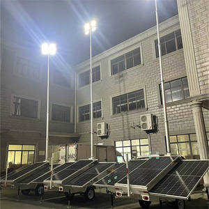 Tour photovoltaïque mobile à énergie solaire, remorque de stockage d'énergie solaire avec éclairage LED et alimentation électrique Anj6130 Mobile - Product Image 6