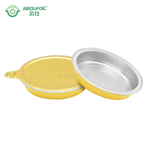 Hình chữ nhật vuông nhôm lá thực phẩm container lá Hộp thực phẩm khay nhiệt niêm phong thực phẩm khay Gói máy - Product Image 1