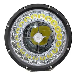 CE / ROHS 9 بوصة 135W ضوء سبوت Drl مستدير ضوء Led العمل 4x4 على الطرق الوعرة Ip68 مصابيح القيادة لجامع المصابيح الأمامية