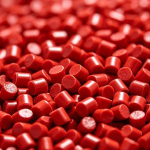 เม็ดสีแดงทนแรงกระแทกสำหรับแผ่นกันกระแทก - Product Image 1