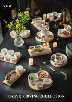 LovingHome Creatief Ecologisch Wit Assortiment Porseleinen Moderne Gedeelde Schaal voor Fruit, Dessert & Snacks