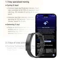 JCVital V10 Akıllı Bileklikler OEM ODM Uzun Mesafe Bilekliği Akıllı Bant Fitness Rohs Uyku Kişiselleştirilmiş Öneriler Bileklik