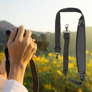 ใช่สายคล้องไหล่ปรับได้หนายืดหยุ่นกล้อง DSLR แบบมิเรอร์เลสสำหรับ <span class=keywords><strong>Sony</strong></span> A7C II <span class=keywords><strong>A7</strong></span> IV III A7R <span class=keywords><strong>V</strong></span> IV ZV1 Canon Nikon - Product Image 3