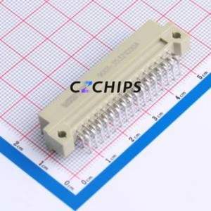 9001-35321C00A DIN41612 Connector Bent Lead Through Hole,P=2.54mm Connector 32P 2 2.54mm Right Angle Insert - Product Image 2