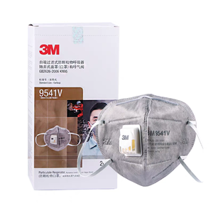 Lọc cao hiệu quả 3D than hoạt tính mặt nạ 9541V 9542V màu xám - Product Image 6