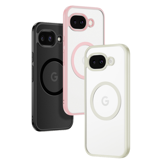 Magnetic Case for Google Pixel 10A 10 Pro XL 9 Pro 9A 8A Frosted Translucent Matte Military Grade Shockproof Slim Cover