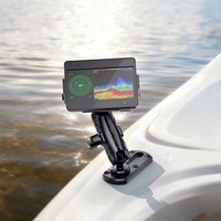 Rail de glissière d'extension pour kayak de pêche, rail de guidage fixe à vis, support de téléphone pour console centrale de voiture et kayak, rail de glissière à rotule en T