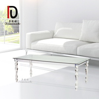 Neues Design: Moderner Rechteckiger Acryl-Tisch für Hochzeiten, Transparent, Individuell Angefertigt, Schlicht & Elegant