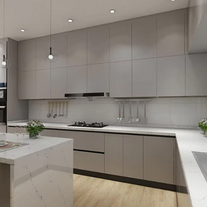 Armarios de cocina grandes de madera maciza personalizados con <span class=keywords><strong>Isla</strong></span> para armario de cocina armarios de cocina de lujo de <span class=keywords><strong>buena</strong></span> calidad hechos de madera maciza - Product Image 1