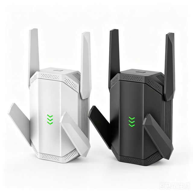 AX3000 WiFi6 Mesh Range Extender Dual Band 2.4G 5G 3000Mbps Wireless Repeater Gigabit Port 4 Antennas Home Signal Booster