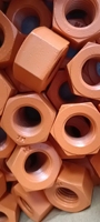 ASTM A193 A193M ASME B18.31.2 4 # Boulon à tête hexagonale entièrement fileté en PTFE B7M B7 de -5'' avec tige M2-M100 et écrou hexagonal A194 A194M 7M 2HM pour l'industrie pétrolière et gazière