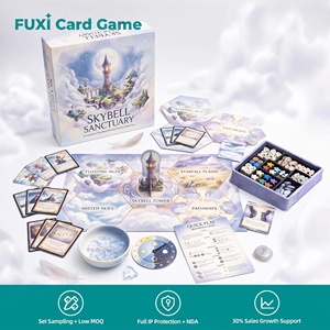 FUXI Skybell Sanctuary Educational Fantasy Strategy Table Game for Family Fun with Floating Isles and Pathways Theme - Product Image 1