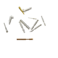 Connecteurs en aluminium usinés CNC de précision pour bornes à broches en laiton, conformes à la norme REACH, pour assemblages électriques – Direct Usine