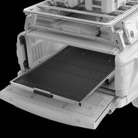 Accessoires en aluminium 4x4 pour camionnettes Tiroirs de chargement Plateau coulissant pour lit de camion Compatible avec le modèle Tacoma