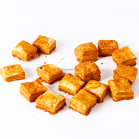 Mini croissants croustillants personnalisés à la saveur de café au lait de coco, marque privée, croissant au lait de coco