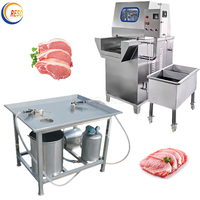 Machine d'aiguilles d'injection saline de boeuf de viande de poulet Marinade manuelle commerciale injectent la machine d'injecteur de saumure de sel de Table