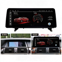 Radio para Auto de 12.3 Pulgadas para BMW X5/X6 E70/E71 2007-2013 con Pantalla Dividida, GPS Integrado, CarPlay y Android Auto, Montaje en el Tablero USB