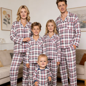 Nuovo Set Pigiama Personalizzato per Mamma <span class=keywords><strong>e</strong></span> Figlia, Abbigliamento Coordinato per Famiglia, Pigiama in Bambù per Donna - Product Image 1