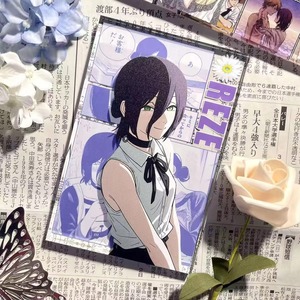 Figurine de dessin animé <span class=keywords><strong>Denji</strong></span> et Reze en acrylique, support de carte, ornement de bureau, accessoires de décoration <span class=keywords><strong>cosplay</strong></span>, cadeau de collection pour fans - Product Image 6