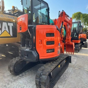 Excavatrice Hitachi Zx55 d'occasion, d'origine japonaise, Zx110 5,5 tonnes, mini-excavatrice d'occasion Hitachi Zx70 Zx75 Zx120 Zx200, excavatrices d'occasion - Product Image 3
