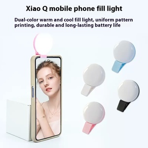 Portable Mini LED Bureau Anneau Lumière Téléphone Selfie Anneau Lumière avec Lampe de Remplissage en Direct Éclairage Photographique Rechargeable - Product Image 3
